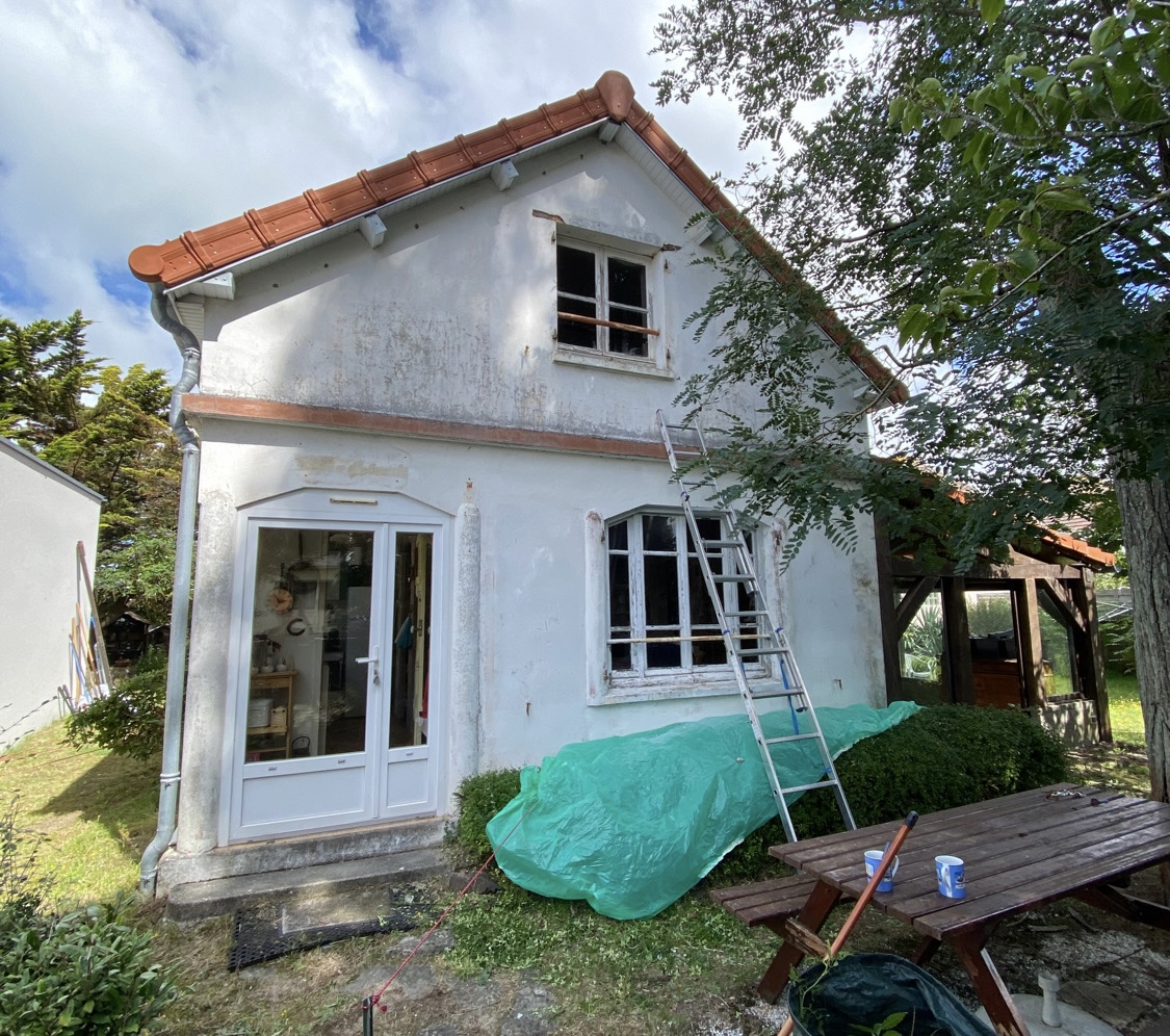 Façade vue principale avant ravalement